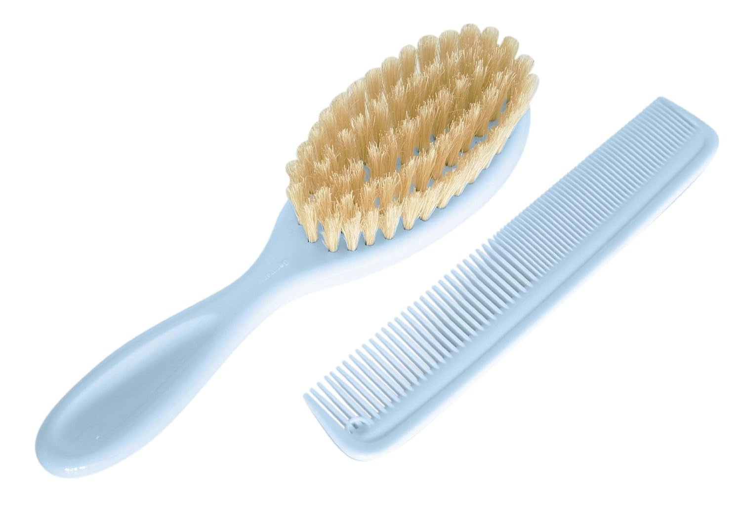 Rotho Babydesign peigne et brosse, poils naturels, dès 0 mois, TOP/Bella Bambina, Babybleu Perl (bleu clair), 20059010301 Enfant - Bain et soin Naty Shop Titre par défaut