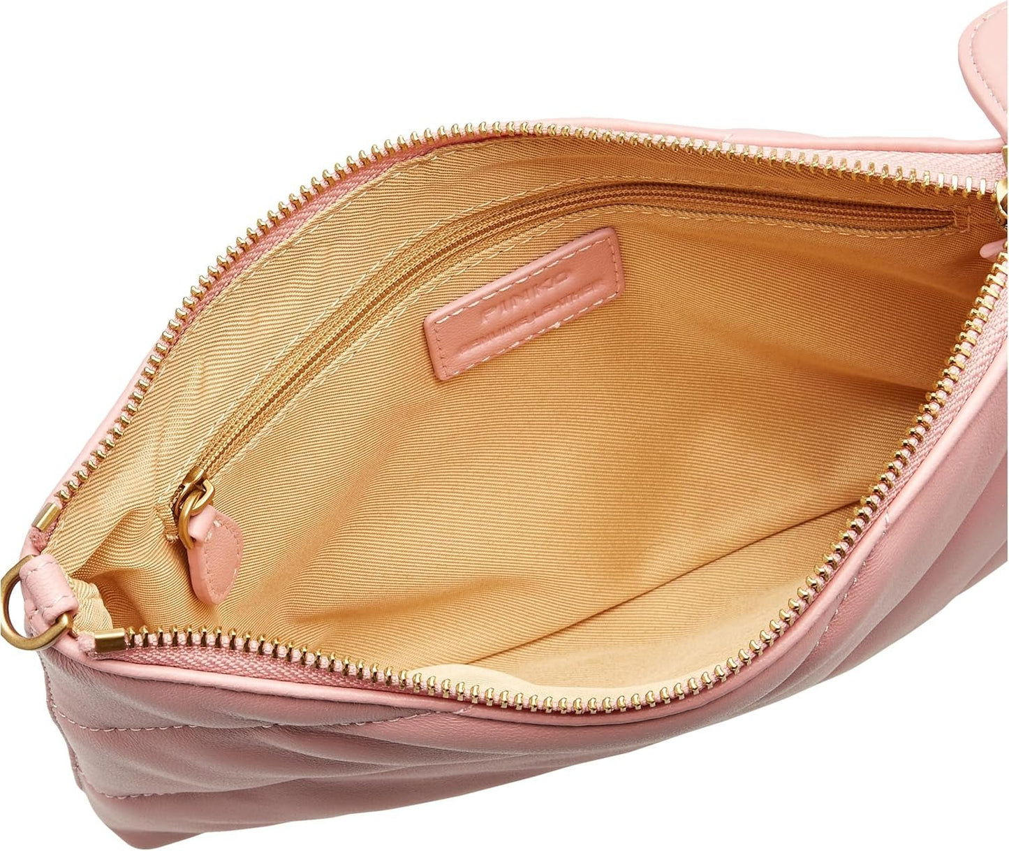 Pinko Pochette Plate Femme Mouton Nappa FLACHTASCHE SCHAFNAPPA Sacs Femme Naty Shop