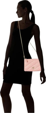 Pinko Pochette Plate Femme Mouton Nappa FLACHTASCHE SCHAFNAPPA Sacs Femme Naty Shop