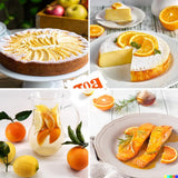 Oranges fraîches lyophilisées en demi-tranches - oranges déshydratées à froid pour cocktails professionnels fruits frais lyophilisés fruits secs pour cocktails - paquet de 1 litre env. 70 produits déshydratés Naty Shop