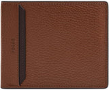Fossil Huntington Bi-Fold Portefeuille pour hommes Naty Shop Portefeuille pour hommes Marron S