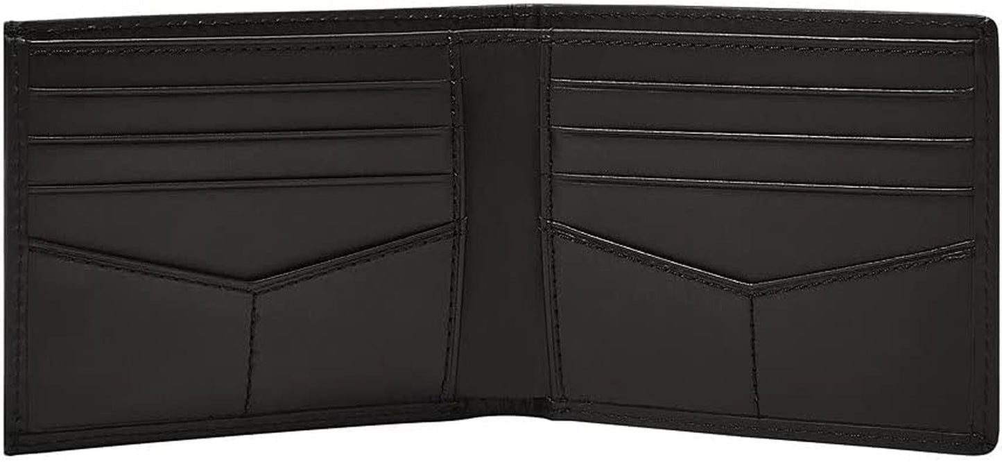 Portefeuille pour homme Fossil - Derrick RFID en cuir coulissant 2 en 1, ML3685001 - 10,9 cm L x 1,27 cm l x 8,9 cm H Portefeuille pour homme Naty Shop