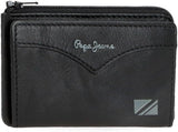 Pepe Jeans Veste Portefeuille avec Porte-Cartes Taille Unique Portefeuille Homme Naty Shop Noir