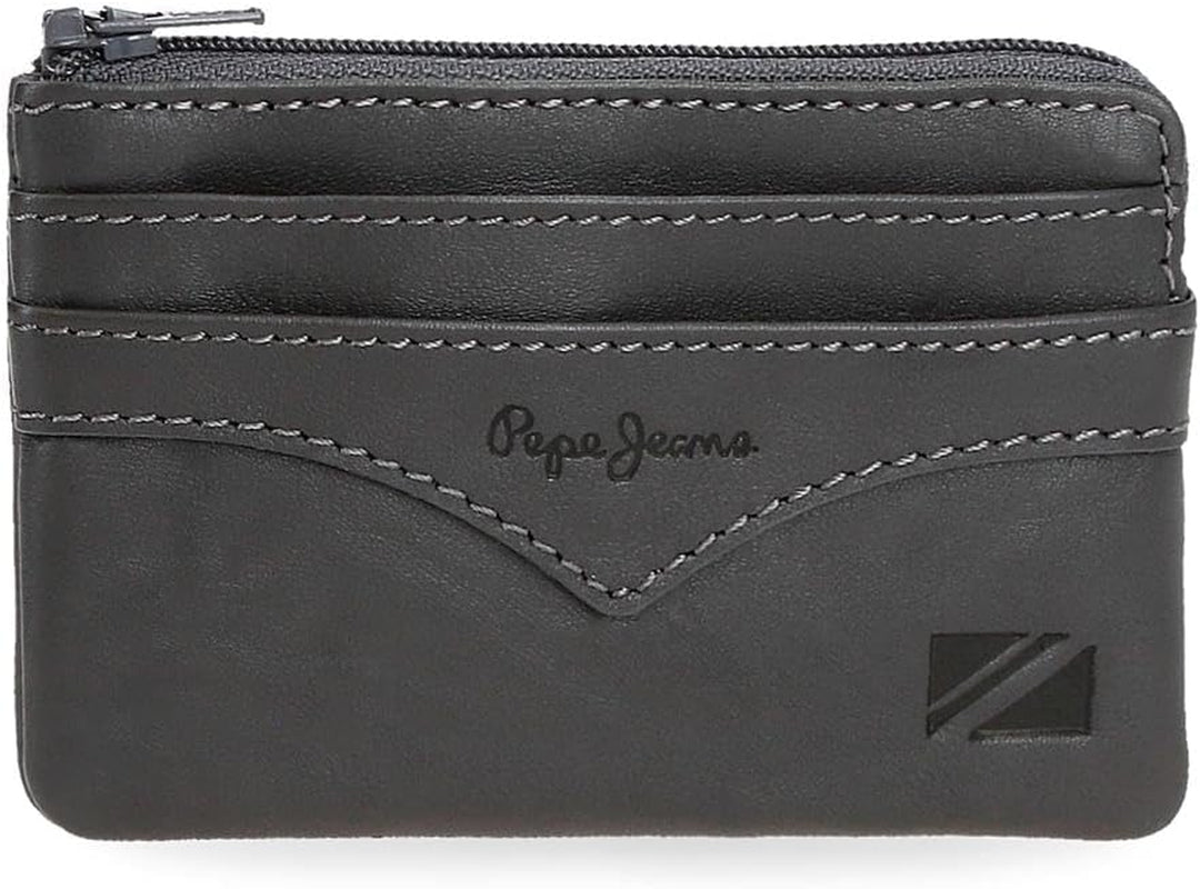 Portefeuille veste Pepe Jeans, taille unique Portefeuille homme Naty Shop Gris