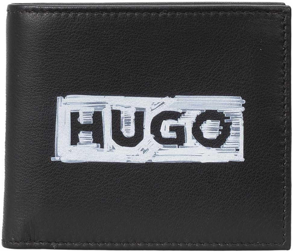 Portefeuille pour homme HUGO Brock_8cc, Black1 Naty Shop Portefeuille pour homme Titre par défaut