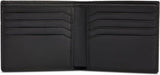 HUGO Portefeuille Tibby 8cc pour hommes en cuir Nappa avec logo noir Stck Portefeuille pour hommes Naty Shop