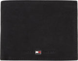 Tommy Hilfiger Johnson Portefeuille pour homme avec poche à monnaie Naty Shop Portefeuille pour homme Noir