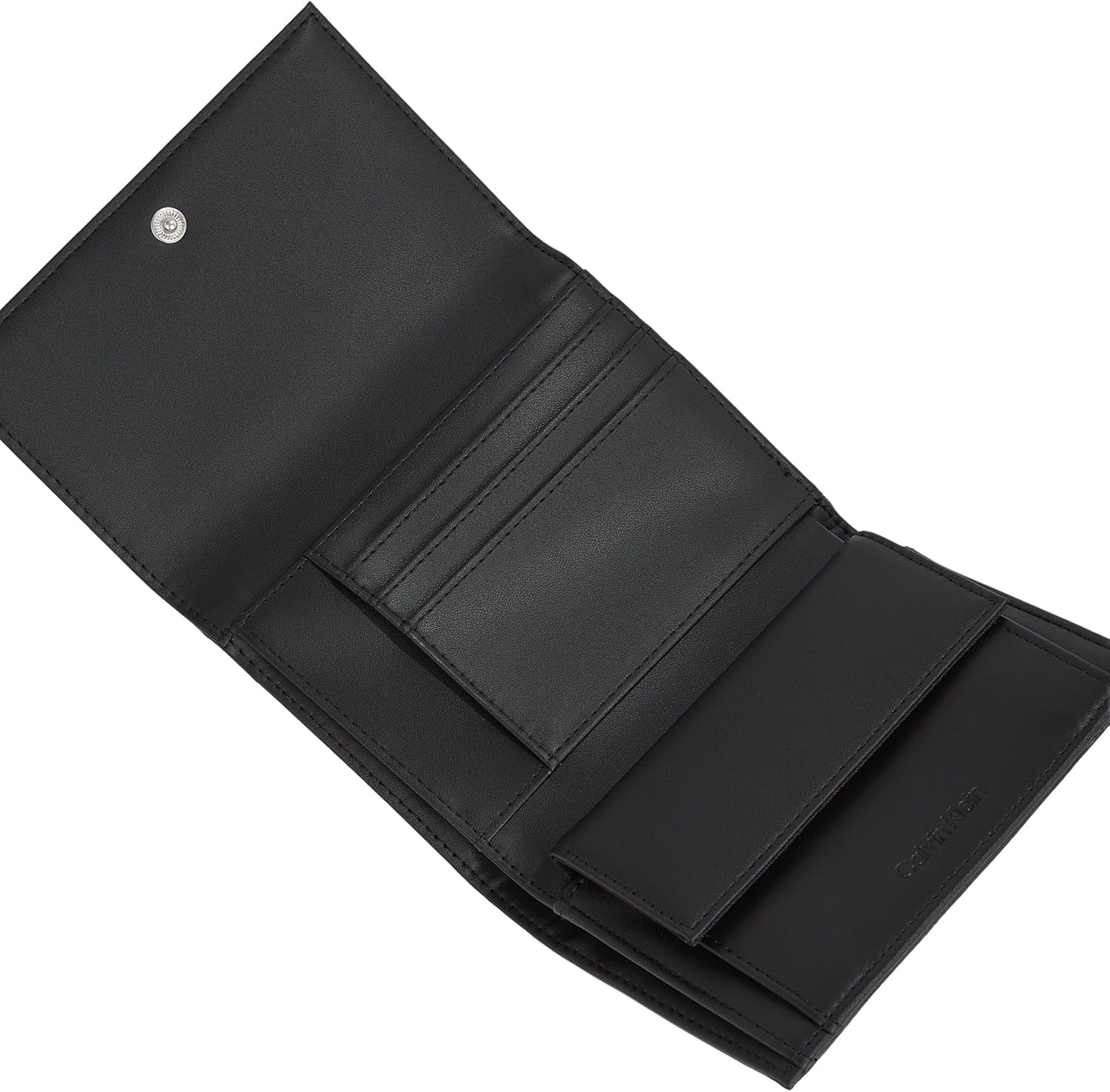 Calvin Klein Daily Medium Trifold Klein Portefeuille Femme, Noir (Ck Black), Taille Réelle Naty Shop Portefeuille Femme