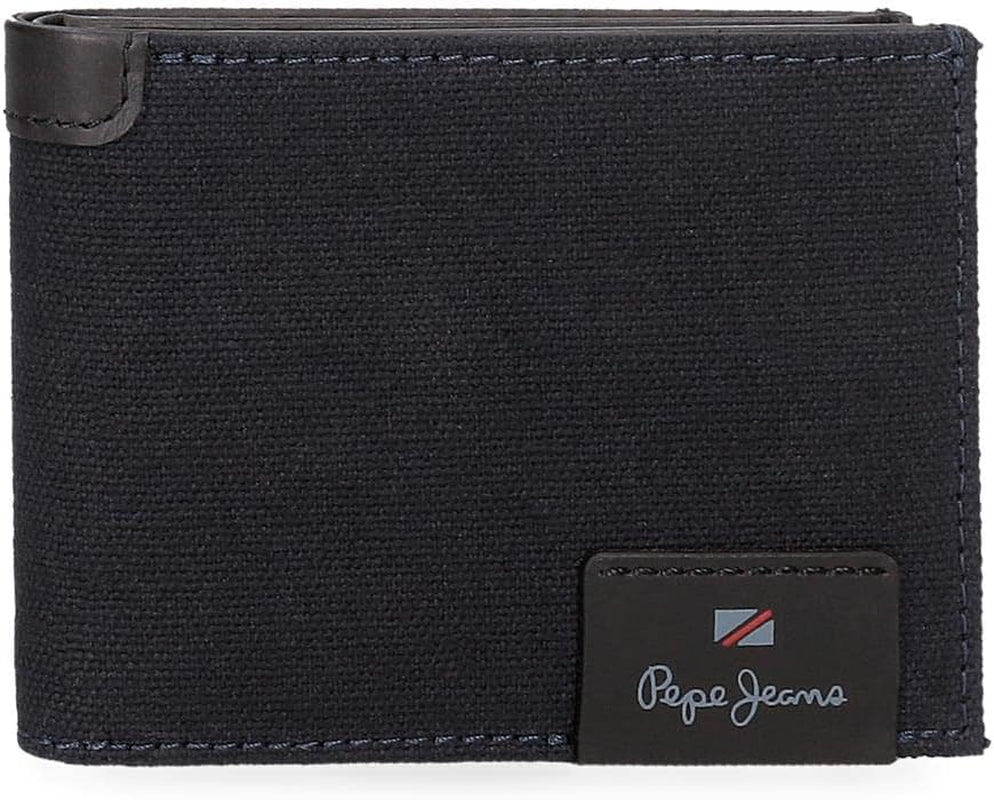 Pepe Jeans Hilltop Portefeuilles Sacs à main Portefeuilles Cuir décontracté. De Joumma Bags Portefeuille pour hommes Naty Shop Navy Hilltop Wallet