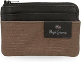 Pepe Jeans Hilltop Portefeuilles Sacs à main Portefeuilles Cuir décontracté. De Joumma Bags Portefeuille pour hommes Naty Shop Sac à main marron