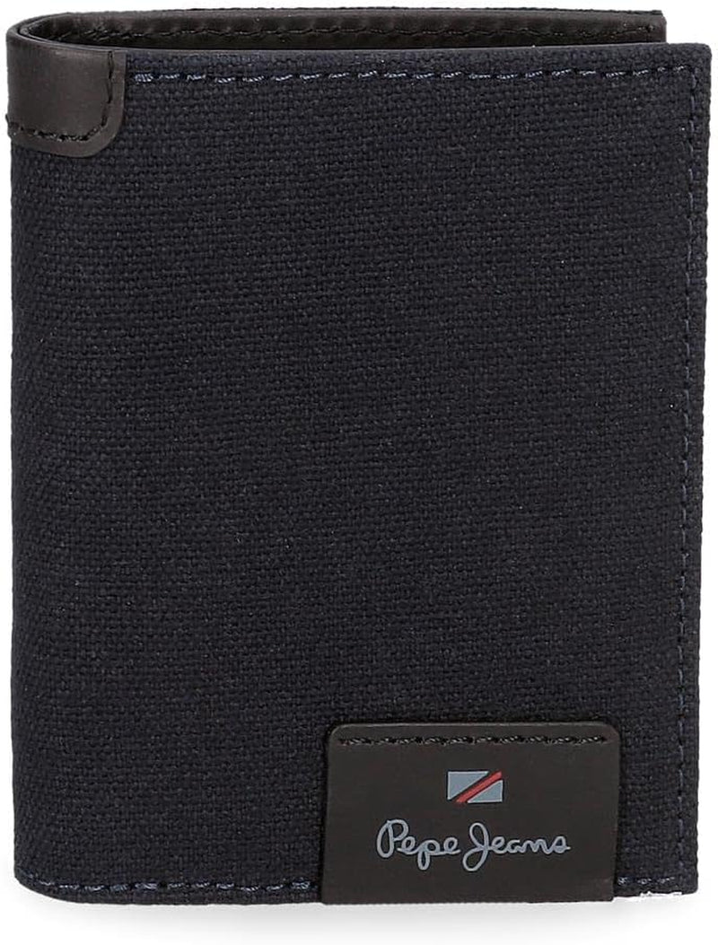 Pepe Jeans Hilltop Portefeuilles Sacs à main Portefeuilles Cuir décontracté. De Joumma Bags Portefeuille pour hommes Naty Shop Porte-documents bleu marine