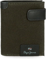 Pepe Jeans Hilltop Portefeuilles Sacs à main Portefeuilles Cuir décontracté. De Joumma Bags Portefeuille pour hommes Naty Shop Green Click Wallet
