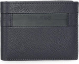 Pepe Jeans Checkbox Cowhide Portefeuilles & Porte-monnaie Noir Marron Bleu Gris Portefeuille Homme Naty Shop Blue Wallet