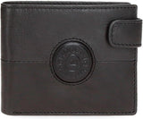 Portefeuilles et porte-monnaie Pepe Jeans Cracker en cuir de vache, noir, marron, vert, différentes tailles - Naty Shop