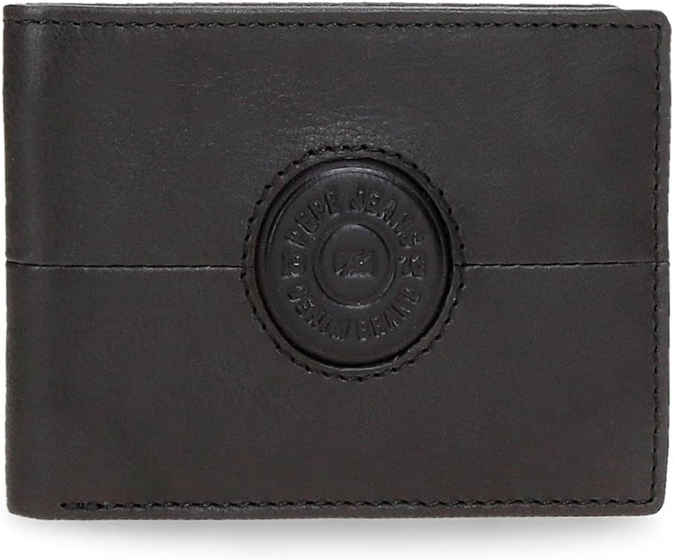 Pepe Jeans Cracker Cowhide Portefeuilles et porte-monnaie Noir Marron Vert Différentes tailles Naty Shop Portefeuille pour homme Portefeuille noir