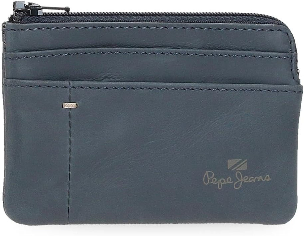 Pepe Jeans Staple Cowhide Noir Marron Marine Différentes Tailles Portefeuille Homme Naty Shop Navy Purse