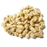 Mûres blanches séchées biologiques de qualité supérieure (crues végétaliennes) Morus Alba Mulberry Fruit - Fruits secs sans sucre ajouté de Turquie - Fruits secs de mûres blanches crues biologiques | Produits déshydratés PureRaw 200g Naty Shop