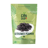 Prunes biologiques séchées et sans pépins - 500g. Prunes crues sans soufre, sans sucre ni additif ajoutés. Pruneaux écologiques comme fruits secs aromatiques. Prunes sans noyau. Naty Shop produits déshydratés 250 G (1 paquet)