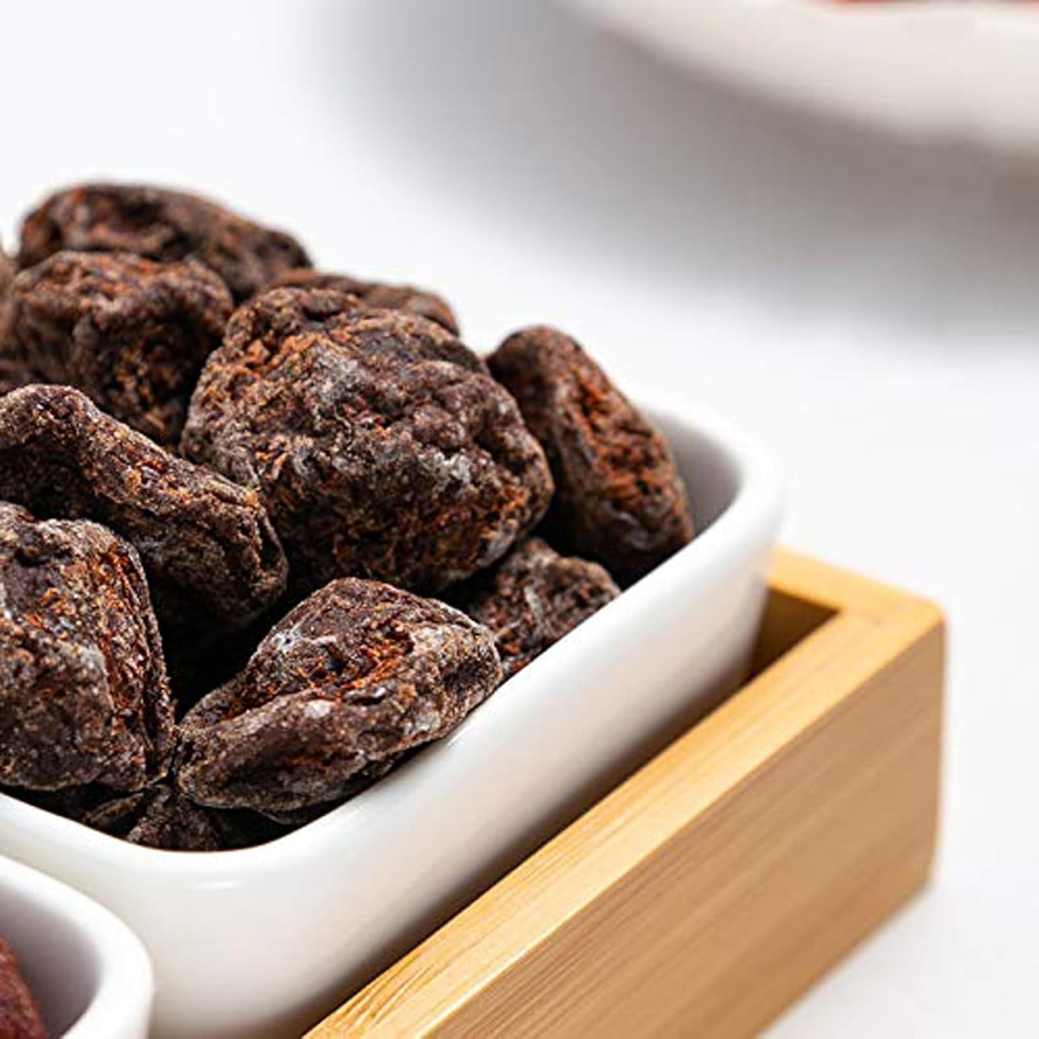 Pruneaux asiatiques sucrés et salés Conserves de prunes concassées 2 sacs de bonbons aux fruits traditionnels chinois è¯æ¢... (4,23 oz par sac) Naty Shop Produits déshydratés