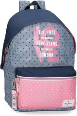 Sac à dos Pepe Jeans Noni Denim Sacs à dos et cartables haut de gamme Naty Shop Anpassbarer 42-Rucksack