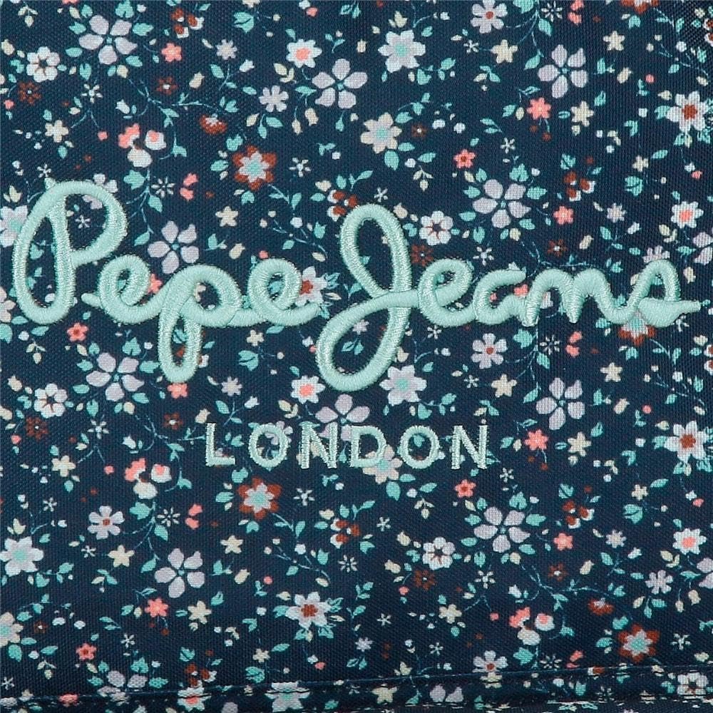 Pepe Jeans Alenka sac à dos scolaire avec trolley, bleu, 30 x 40 x 12 cm, polyester, 14,4 l, bleu, sac à dos scolaire avec trolley Sacs à dos et cartables Premium Naty Shop