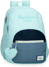 Pepe Jeans Dalma School Backpack Sac à dos pour enfants en polyester, bretelles réglables larges et réglables, poche avant. De Joumma Bags Sacs à dos et cartables Premium Naty Shop Rucksack 45