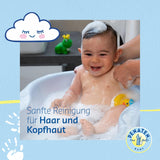 Shampoing PENATEN (400 ml), shampoing particulièrement doux pour bébé, pour cheveux doux et faciles à coiffer, aussi doux qu'une eau pure pour les yeux, dans un emballage recyclable (pack de 2) Enfant - Bain et Soin Naty Shop