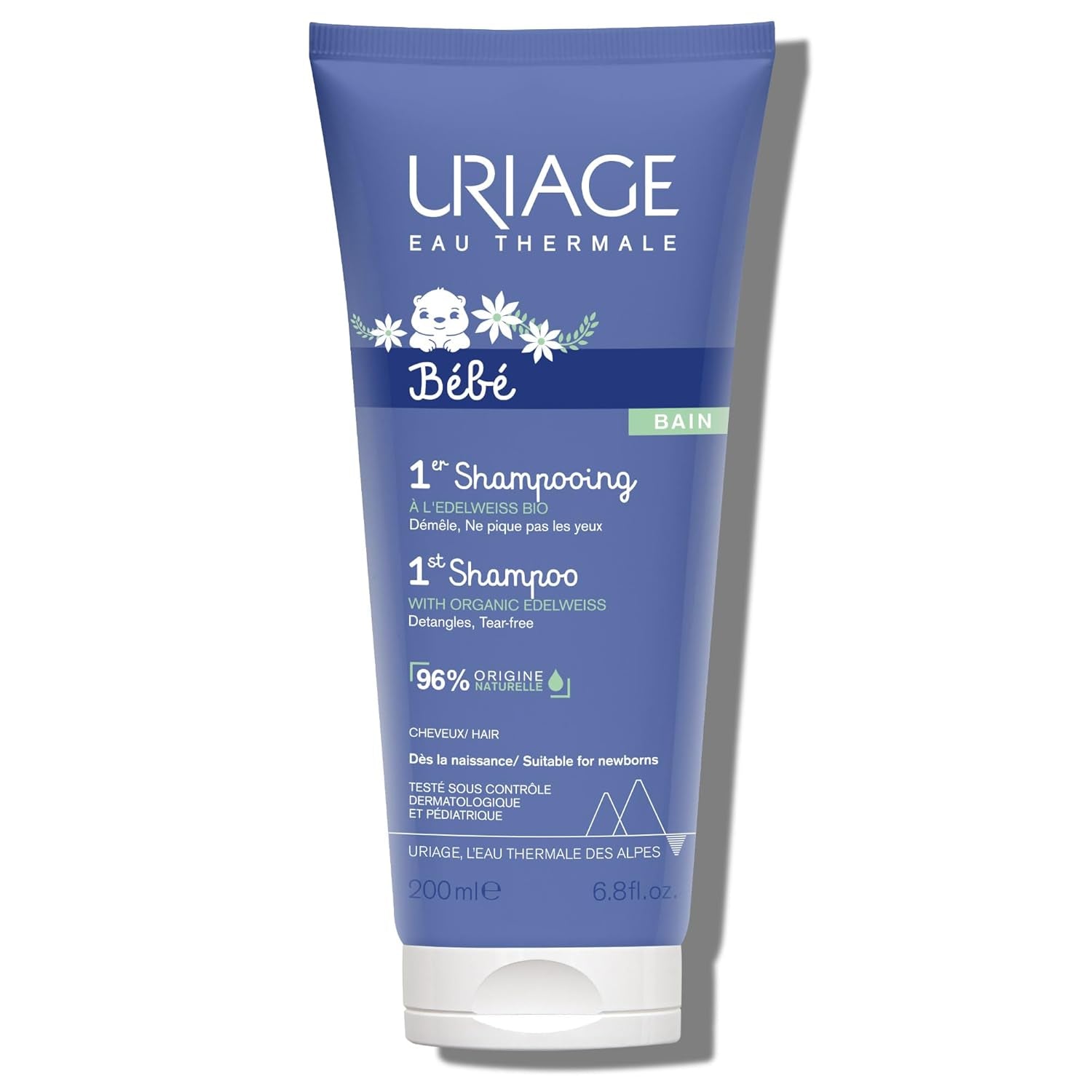 Shampoing enfant Uriage, 200 ml Enfants - Bain et Soin Naty Shop Default title