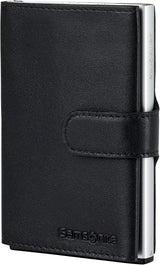 Samsonite Alu Fit SLG - Portefeuille, 10,2 cm, noir (black) Naty Shop Portefeuille homme Noir 10,2 cm