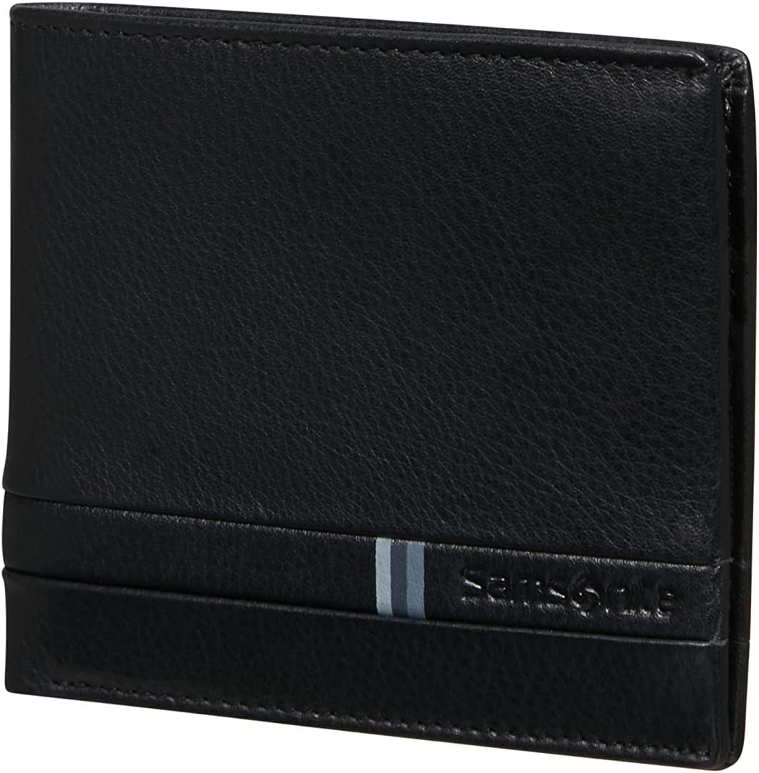 Samsonite Flagged SLG - Portefeuille, 10,5 cm, noir (black) Portefeuille homme Naty Shop Default Title