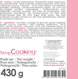 ScrapCooking - Rouleau de fondant rose â'¬ 36 cm - Fondant noir roulé 430 g - Cake topper fondant topper décoration pour gâteaux, pâtisserie, anniversaires, fêtes - Rose - 7264 Pâte à sucre Naty Shop