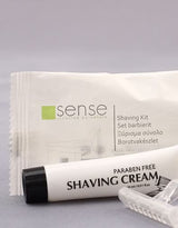 Set crème hôtelière + rasoir – Sense Cosmetica Hoteliera Naty Shop