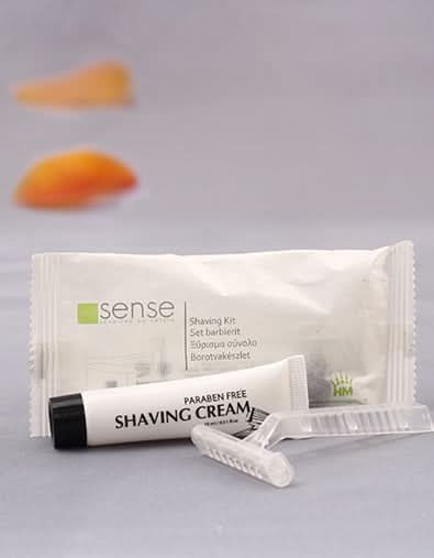 Set crème hôtelière + rasoir – Sense Cosmetica Hoteliera Naty Shop