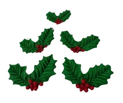 Ensemble de décorations comestibles en sucre, réveillon de Noël, décorations en pâte à sucre Lionne Nati Shop