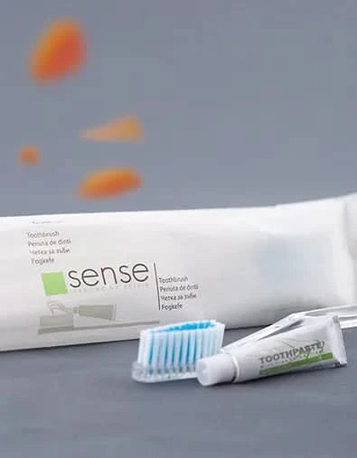 Coffret dentaire hôtel Sense, 100 pièces Naty Shop Hotel Cosmetics