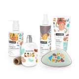 Suavinex, shampoing soin pour enfants de 3 à 10 ans, sans allergène, sans paraben, sans silicone, adapté aux peaux sensibles, sans déchirure ni tiraillement, 95% d'ingrédients d'origine naturelle, Enfants - Bain et Soin Naty Shop