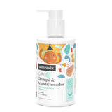 Suavinex, shampoing soin pour enfants de 3 à 10 ans, sans allergène, sans paraben, sans silicone, adapté aux peaux sensibles, sans déchirures ni tiraillements, 95% d'ingrédients d'origine naturelle, Enfants - Bain et Soin Naty Shop Shampoing et après-shampooing