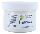 Blanchisseur de glaçage Sugarflair Superwhite, blanchisseur de glaçage royal, colorant alimentaire comestible extra blanc - 150g Naty Shop Sugarpaste Titre par défaut