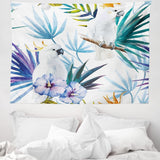 Tapisserie abakuhaus esprit d'aventure carte animale du monde du dessin animé - Naty Shop