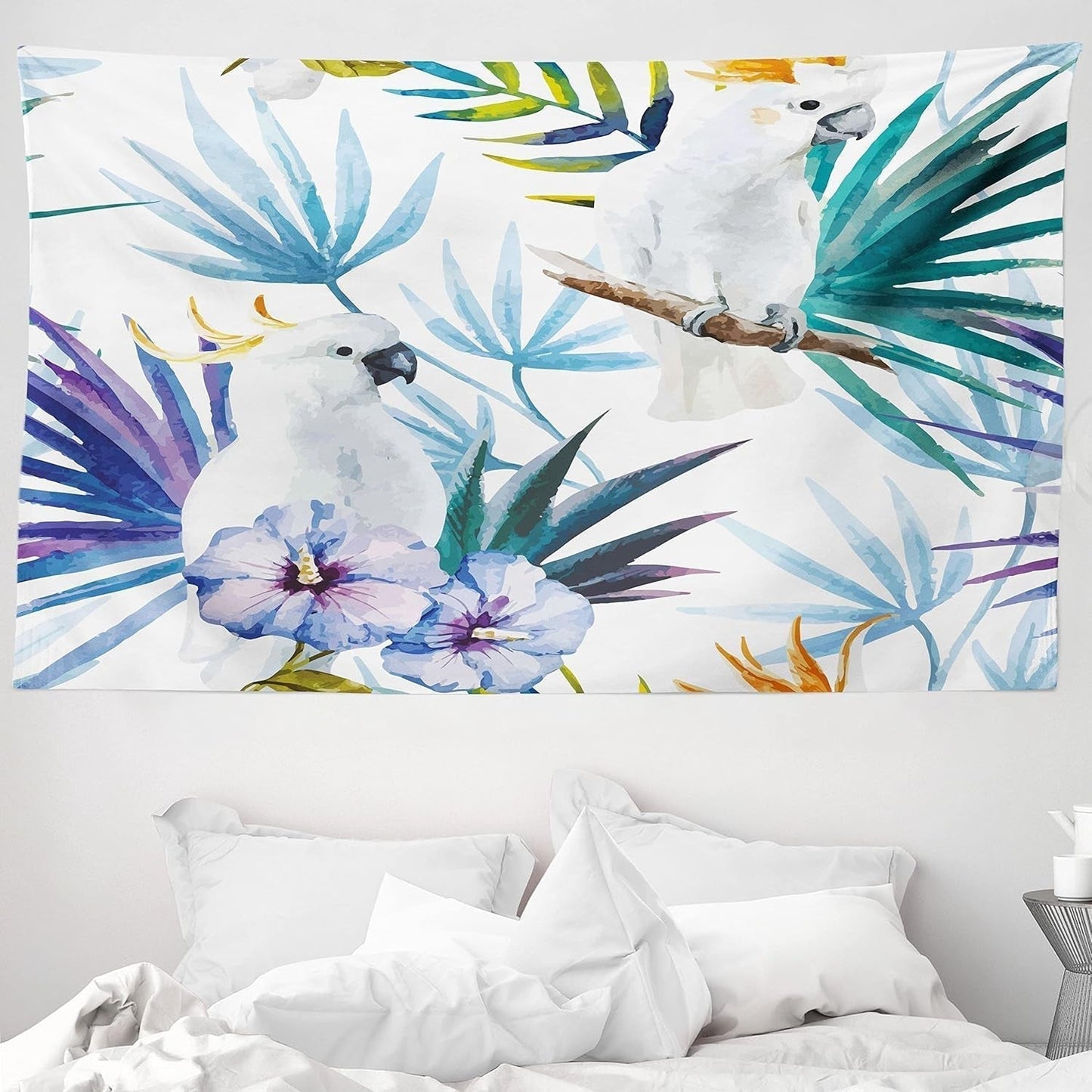 Tapisserie abakuhaus esprit d'aventure carte animale du monde du dessin animé - Naty Shop