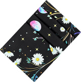 Tapisserie alishomtll papillon phase de lune floral marguerite noir Maison - Accessoires et Décorations Naty Shop