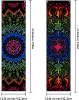 Tapisserie alishomtll pack mandala réactif bohème vertical Accueil - Accessoires et Décorations Naty Shop