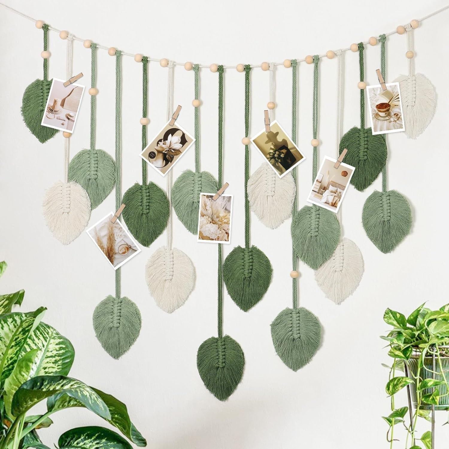 Tapisserie betylfoy tenture murale grande feuille déco Maison - Accessoires et Décorations Naty Shop