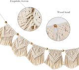 Tapisserie franges guirlande bannière coton tissus mariage Accueil - Accessoires et Décorations Naty Shop