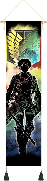 Tapisserie suspendue toile art mural peinture personnages japonais Maison - Accessoires et Décorations Naty Shop Stil-B