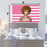 Tapisserie ice rapper spice flag intérieur extérieur rose Maison - Accessoires et Décorations Naty Shop