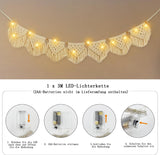 Tapisserie ihonyi déco chic guirlande frangée led Maison - Accessoires et Décorations Naty Shop