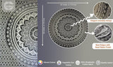 Tapisserie Inde serviette de plage ronde mandala hippiegrand indien Maison - Accessoires et Décorations Naty Shop
