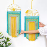 Tapisserie lomohoo dreamcatcher tapisserie motif soleil chambre arc-en-ciel Maison - Accessoires et Décorations Naty Shop