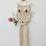 Tapisserie hibou tapiseriei14wall décoration en coton fait main Accueil - Accessoires et Décorations Naty Shop Default Title